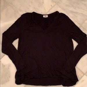 Size large black top